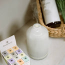 ZENGROWTH Présentoir d'huiles essentielles d'Eucalyptus 12 flacons