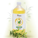 Verana Huile de massage à l'eucalyptus 1L
