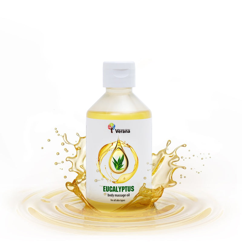 Verana Huile de massage à l'eucalyptus 250ML