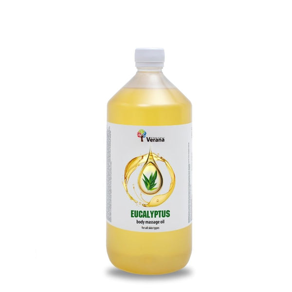 Verana Huile de massage à l'eucalyptus 1L