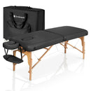 ZENGROWTH Table de massage Gavia Noire 71cm