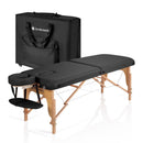 ZENGROWTH Table de massage Gavia Noir 71cm