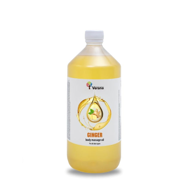 Verana Huile de massage au gingembre 1L