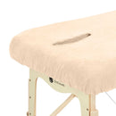 Housse microfibre ZenGrowth Serenza avec découpe visage Sable