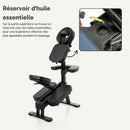 ZENGROWTH Chaise de massage Legian pliante Noir