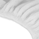 ZenGrowth Serenza Lot de 2 housses pour têtières en microfibre blanc