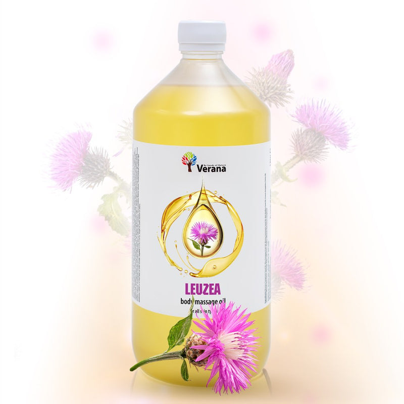 Verana Huile de massage de carthame 1L