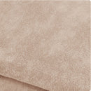 ZENGROWTH Housse table de massage avec trou visage marron clair