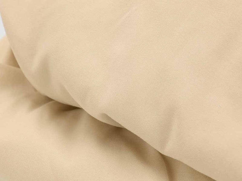 Housse en microfibre avec trou visage Beige