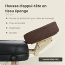 ZENGROWTH Housse pour têtière en tissu éponge Brun