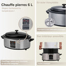 Chauffe pierres 6L avec écran + 45 pierres