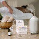 ZENGROWTH Présentoir d'huiles essentielles biologiques Mix avec 12 flacons