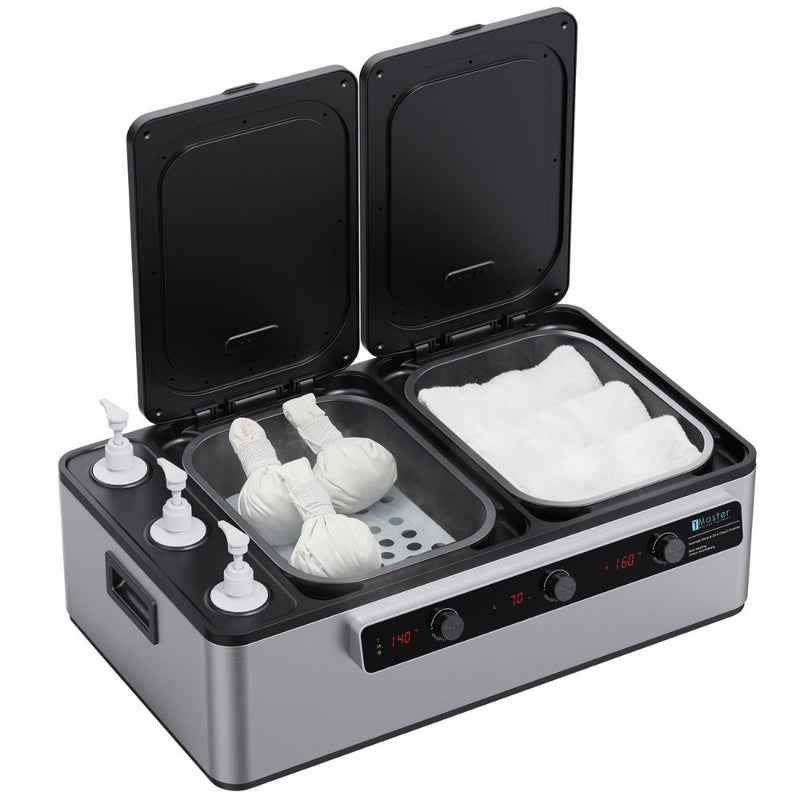Appareil chauffe-pierres 12L + 45 pierres de massage