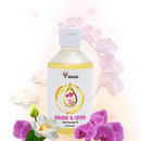 Verana Huile de massage aux fleurs de lotus orchidée 250ML