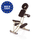 ZenGrowth Chaise de massage pliante Roshka Noir