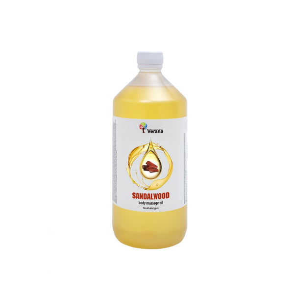 Huile de massage au bois de santal 1L