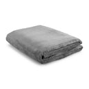 ZenGrowth Serenza Serviette de massage en microfibre 100 x 220cm gris