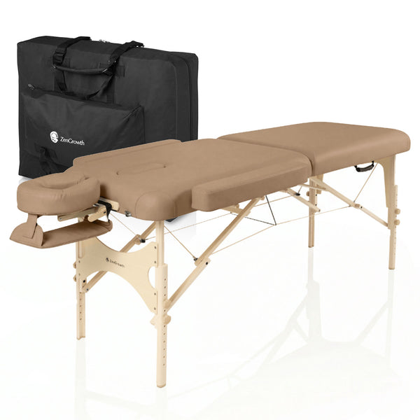 ZENGROWTH Table de massage Belverde 3.0 Mocca 71cm