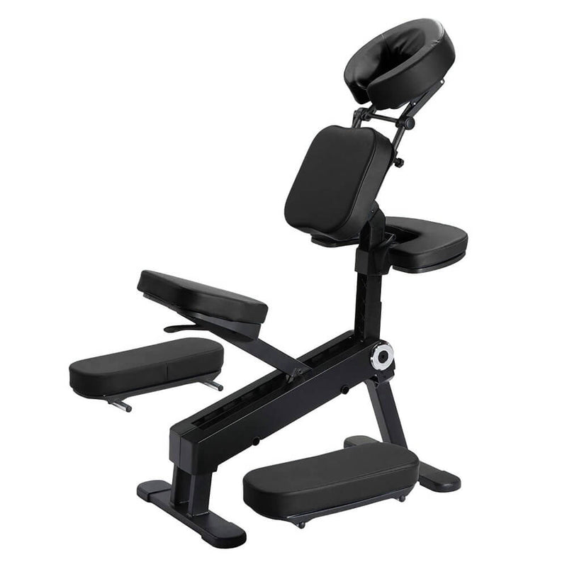 ZENGROWTH Chaise de massage Legian pliante noir