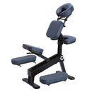 ZENGROWTH Chaise de massage Legian pliante bleu