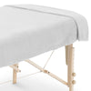 ZenGrowth Serenza Serviette de massage en microfibre 100 x 220cm blanc