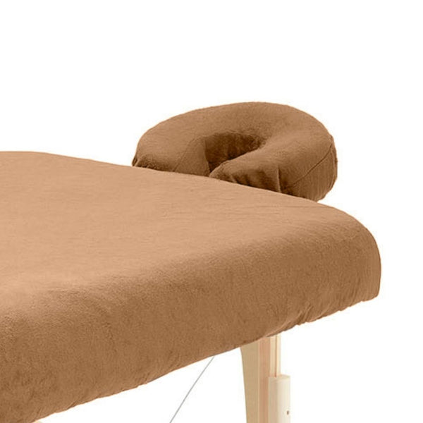 ZenGrowth Serenza Drap-housse en microfibre avec housse appui-tête brun