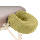 Lot de 2 housses ZenGrowth Serenza pour têtières en microfibre Vert olive clair