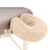 Lot de 2 housses ZenGrowth Serenza pour têtières en microfibre Sable