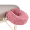Lot de 2 housses ZenGrowth Serenza pour têtières en microfibre Rose poudré