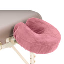 Lot de 2 housses ZenGrowth Serenza pour têtières en microfibre Rose poudré