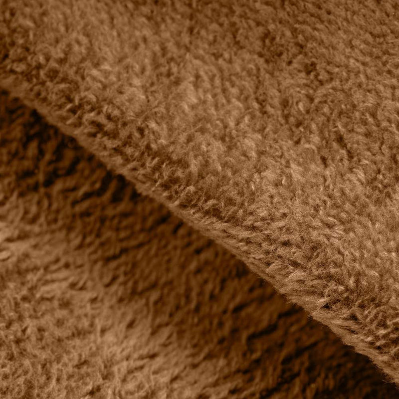 ZenGrowth Serenza Drap-housse en microfibre avec housse appui-tête brun