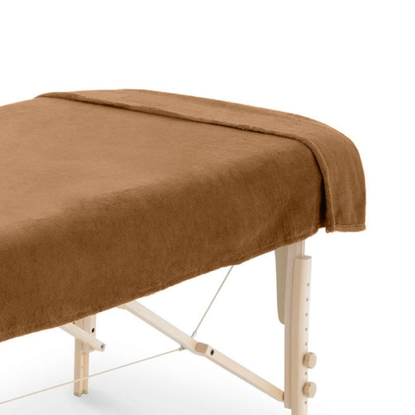 ZenGrowth Serenza Serviette de massage en microfibre 100 x 220cm brun