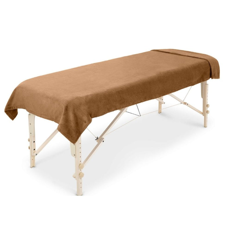 ZenGrowth Serenza Serviette de massage en microfibre 100 x 220cm brun