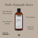 ZenGrowth Huile d'amande douce 100% naturelle 150ml