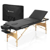 ZENGROWTH Table de massage pliante Economy Liftback Noir