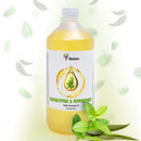 Verana Huile de massage Eucalyptus & Menthe poivrée 1L