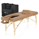 ZENGROWTH Table de massage prénatale Ipanema Moka 71 cm