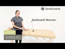 ZENGROWTH Table de massage pliante Nimman Beige