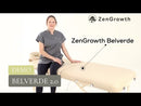 ZENGROWTH Table de massage Belverde 2.0 Beige 76cm