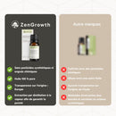 ZENGROWTH Présentoir d'huiles essentielles de Bergamote 12 flacons