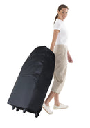 ZENGROWTH Chaise de massage pliante Valo noir