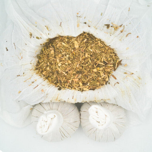 Pochon De Massage Thaï Aux Herbes Ayurvédiques 100g - Naturel Et Relaxant, Provenance Thaïlande, Neuf