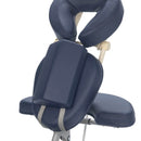 ZENGROWTH Chaise de massage pliante Valo bleu-foncé