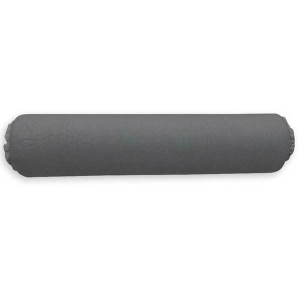 ZENGROWTH Housse coussin rond pour table de massage 66 cm Gris