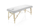 ZENGROWTH Housse table de massage avec trou visage blanc
