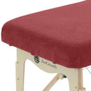 Housse table de massage sans découpe Rouge foncé