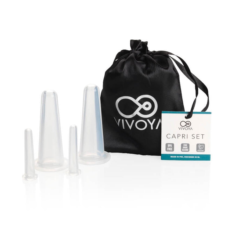 VIVOYA Capri Set de ventouses visage