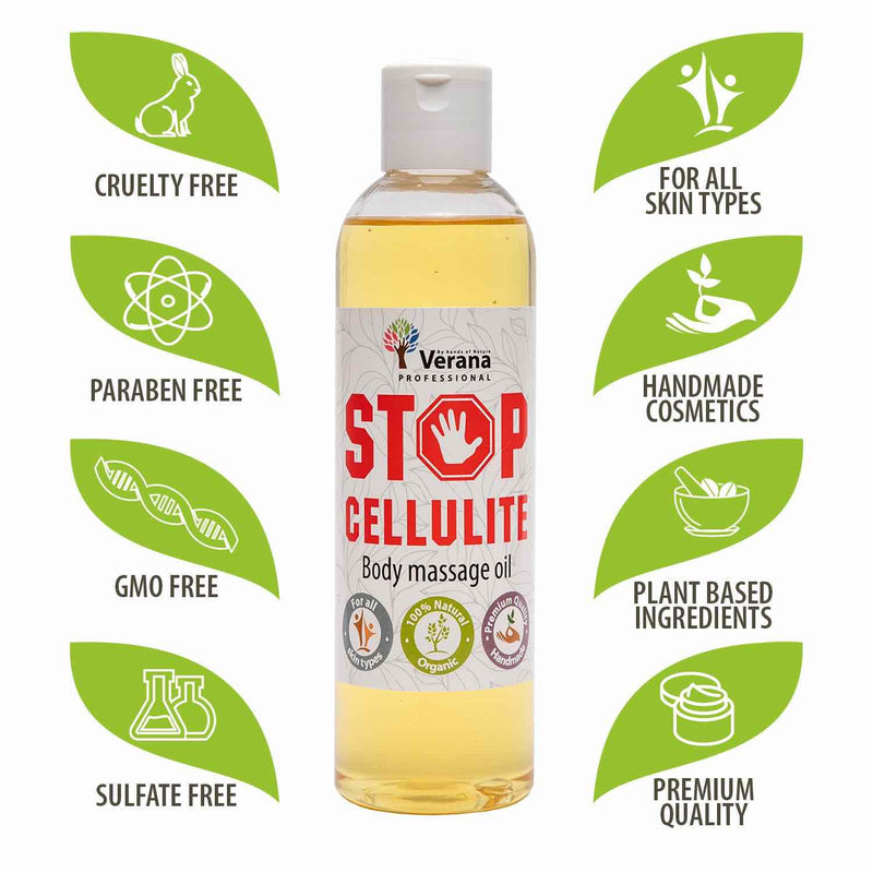 Verana Huile de Massage Anti-Cellulite 250ML