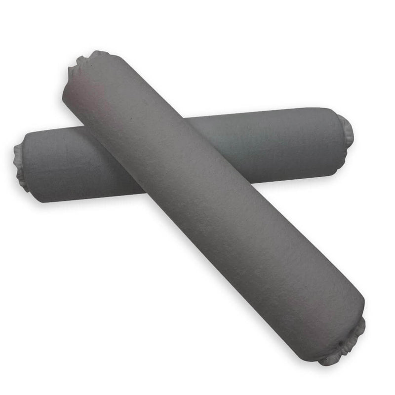 ZENGROWTH Housse coussin demi-rond pour table de massage 66 cm Gris