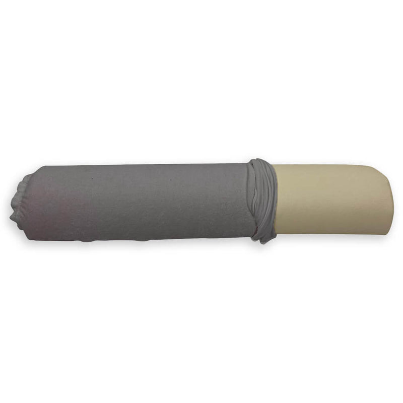 ZENGROWTH Housse coussin demi-rond pour table de massage 66 cm Gris